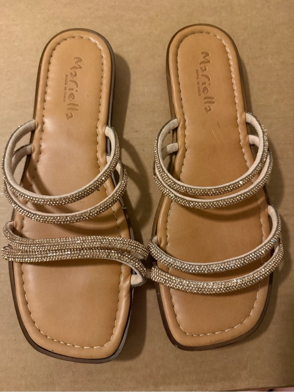 Mariella Strap Slide Sandals